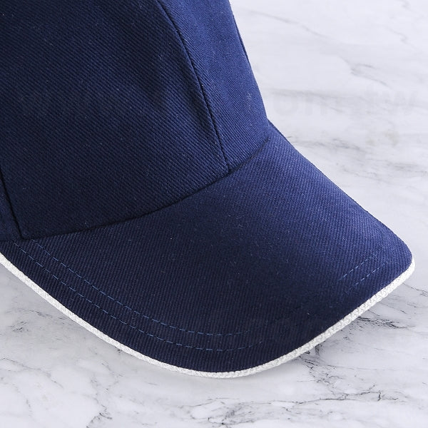 5面板金屬扣純棉棒球帽