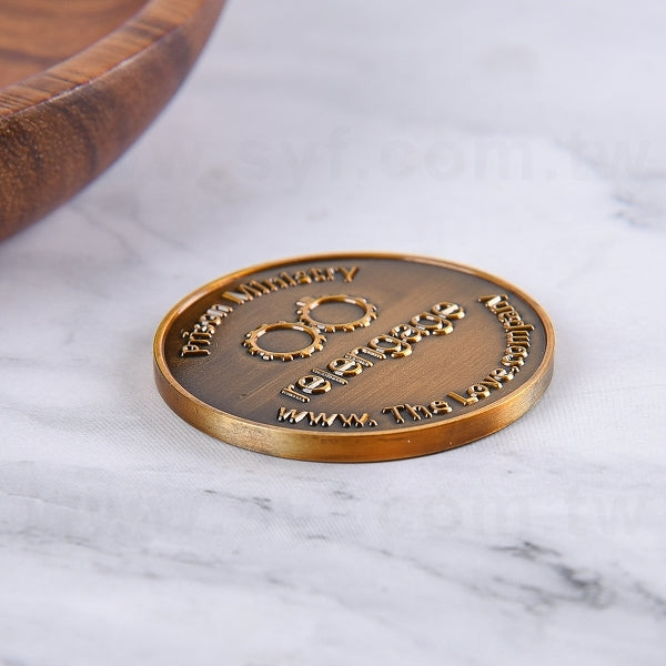 4x0.3cm金屬紀念幣