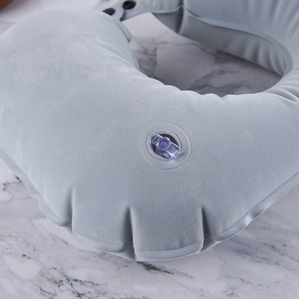 按壓式充氣頸枕-旅行禮品