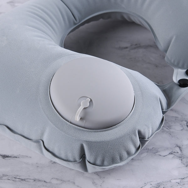 按壓式充氣頸枕-旅行禮品