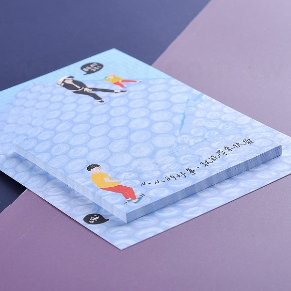 底卡直式便利貼