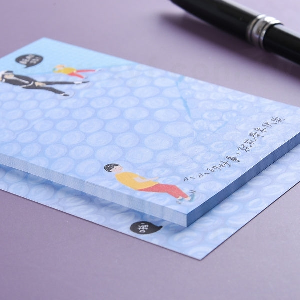 底卡直式便利貼