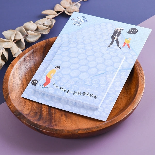 底卡直式便利貼