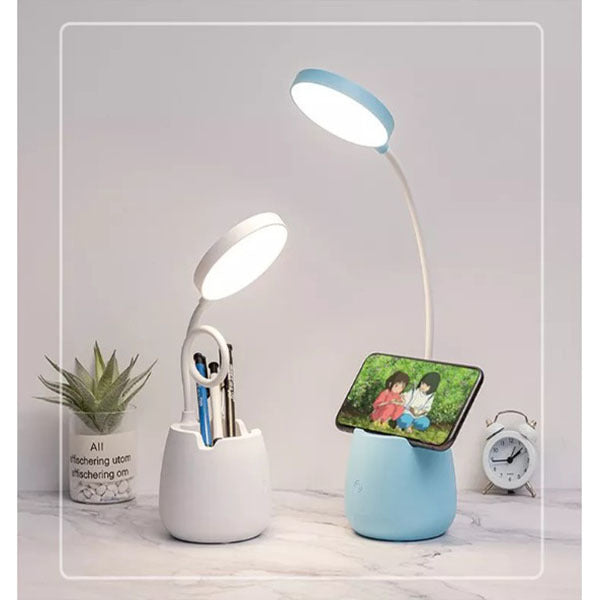 多功能護眼筆筒檯燈