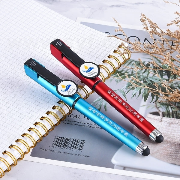 觸控筆-手機架觸控中性廣告筆