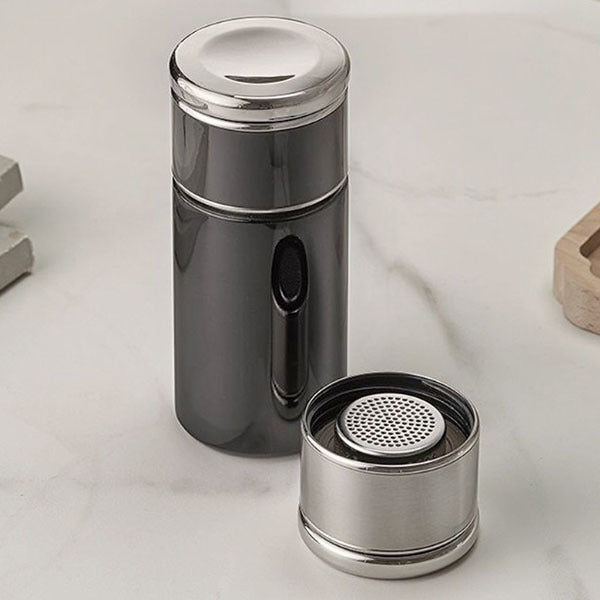 304不鏽鋼茶水分離保溫杯430ml