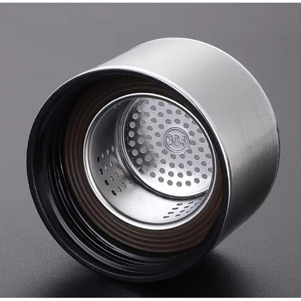 304不鏽鋼茶水分離保溫杯430ml