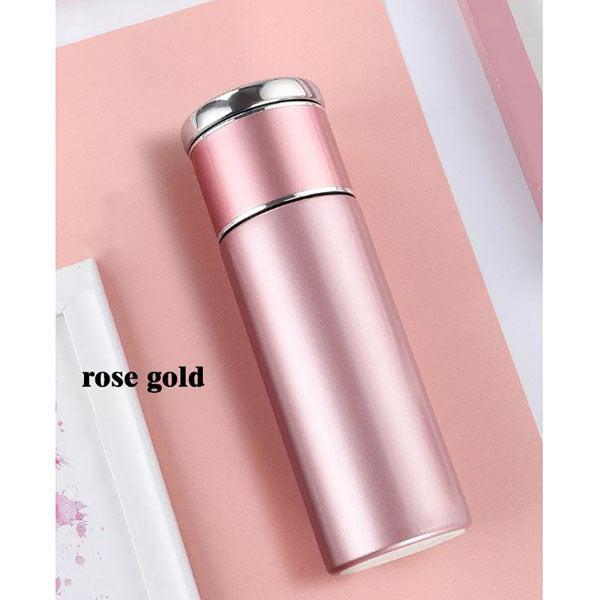 304不鏽鋼茶水分離保溫杯430ml