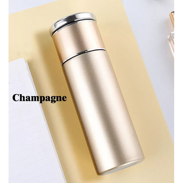 304不鏽鋼茶水分離保溫杯430ml