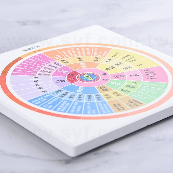 方形陶瓷吸水杯墊