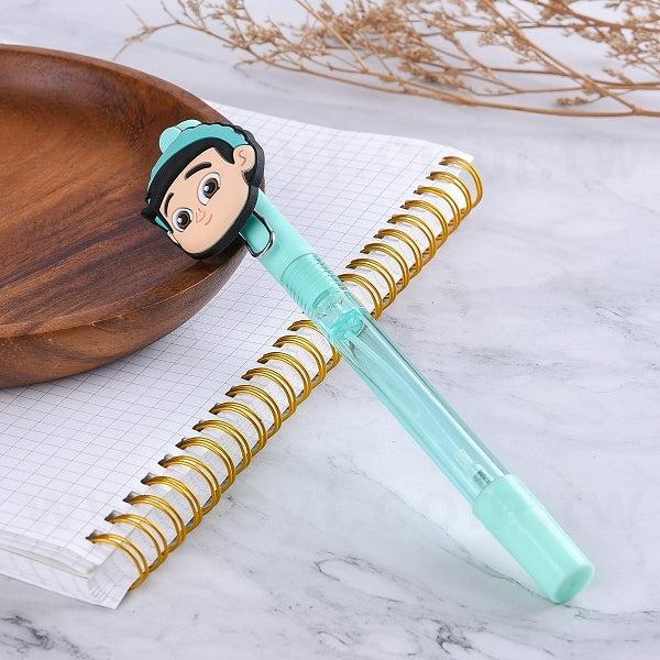 開蓋式塑料中性筆