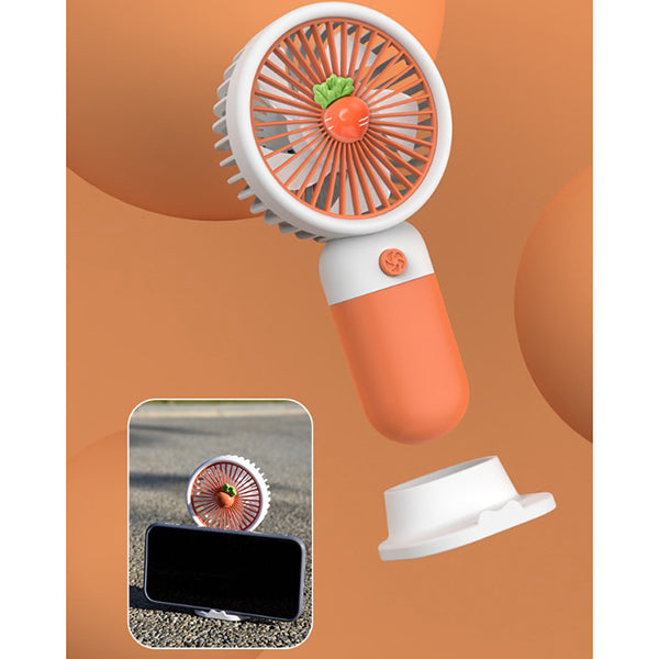 手機支架手持USB充電迷你小風扇
