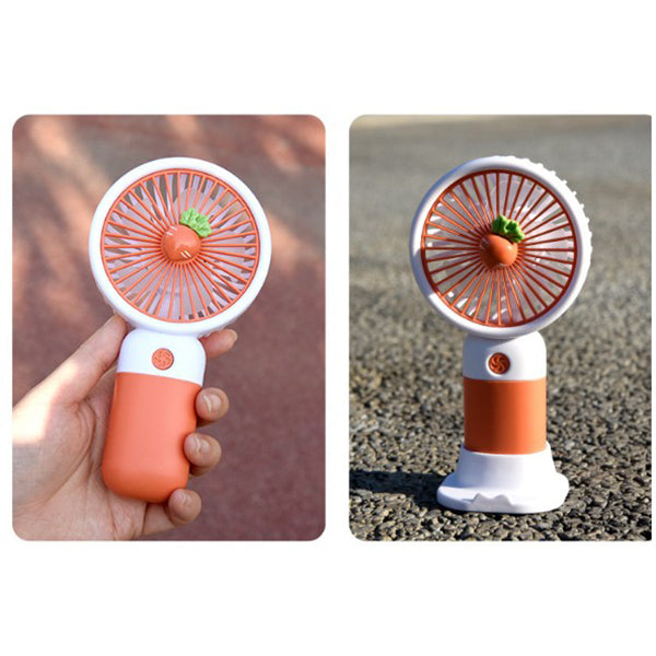 手機支架手持USB充電迷你小風扇