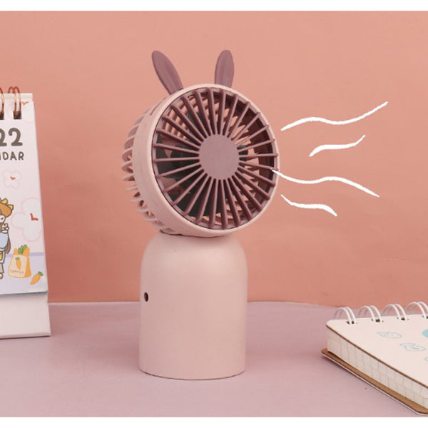 迷你可愛動物USB充電小風扇