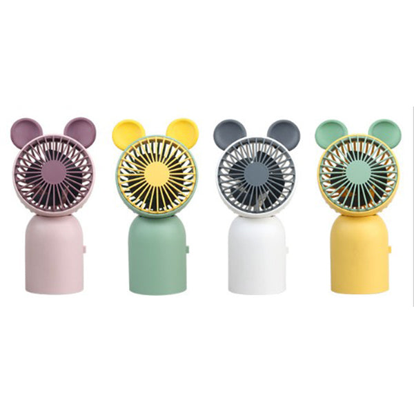 迷你可愛動物USB充電小風扇