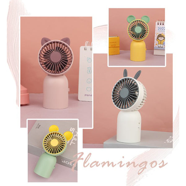 迷你可愛動物USB充電小風扇