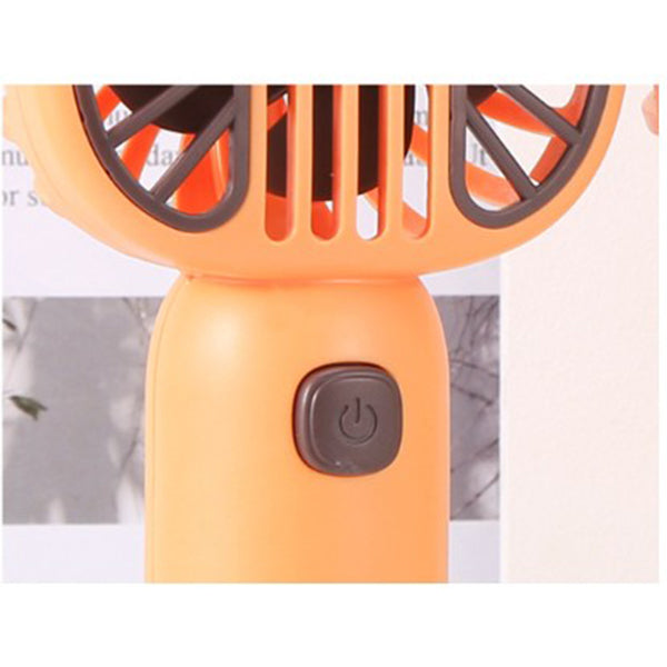 馬卡龍色療癒系USB充電小風扇-可印LOGO