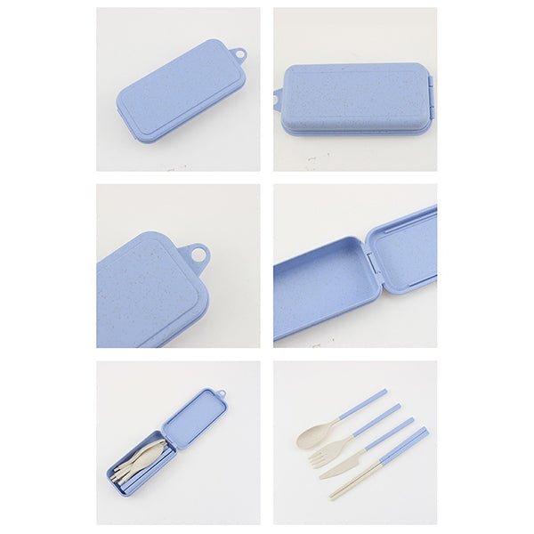 小麥桔梗餐具4件組