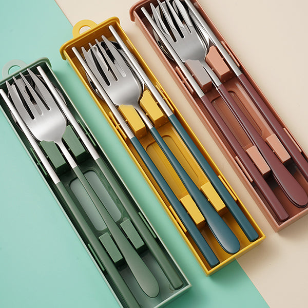 304不鏽鋼餐具3件組