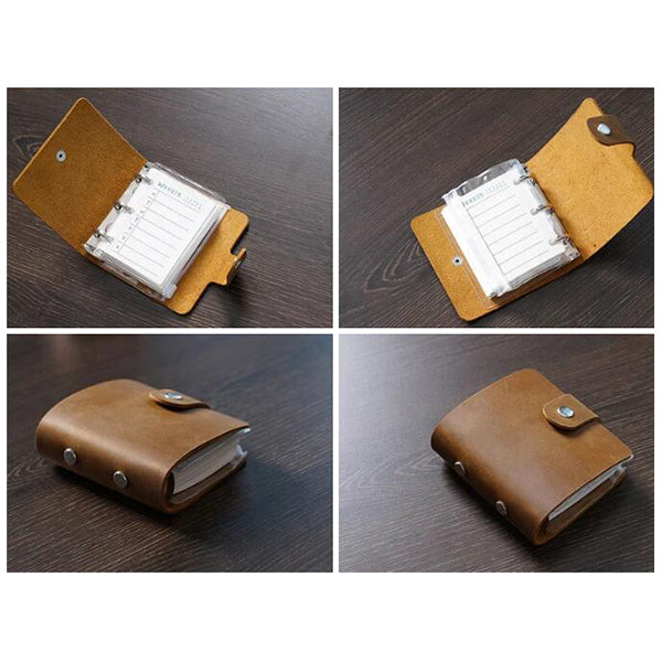 A8迷你真皮活頁筆記本