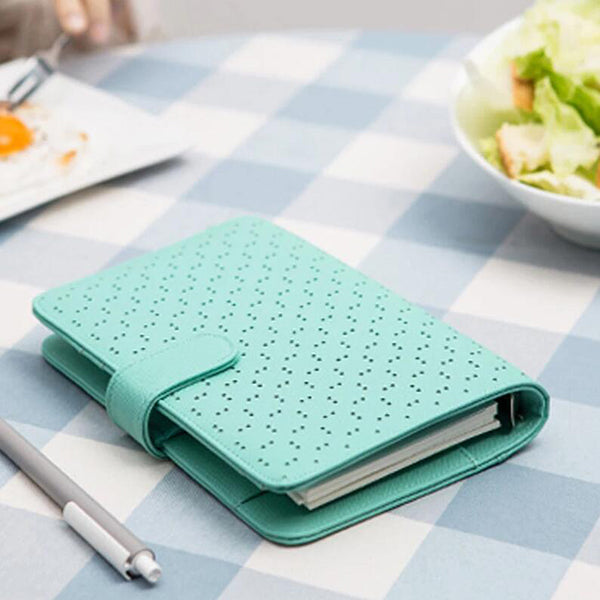 薄荷色PU皮工商日誌