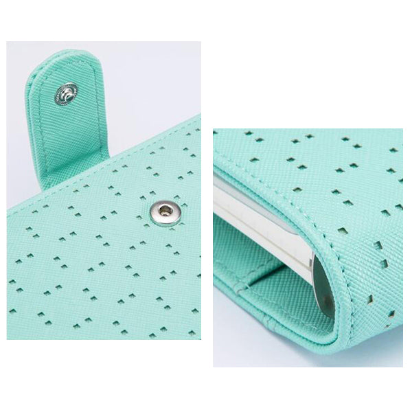 薄荷色PU皮工商日誌