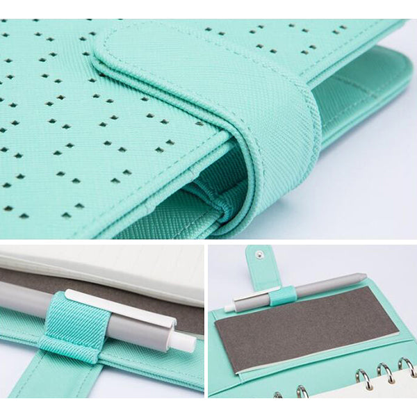 薄荷色PU皮工商日誌