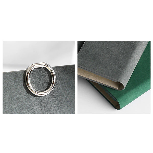 A5三折式 PU皮工商日誌