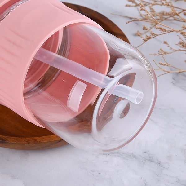 400ml單層彈蓋吸管杯