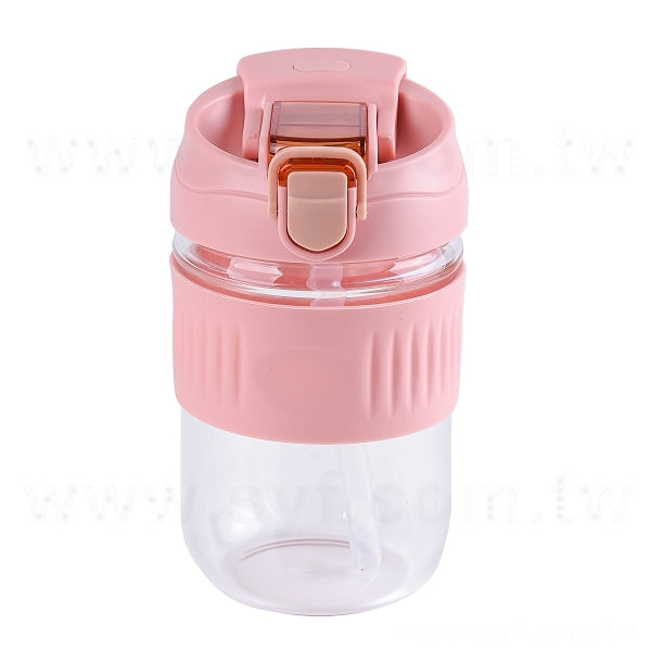 400ml單層彈蓋吸管杯