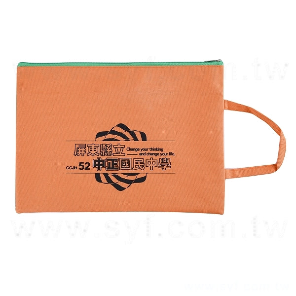 帆布手提拉鍊袋