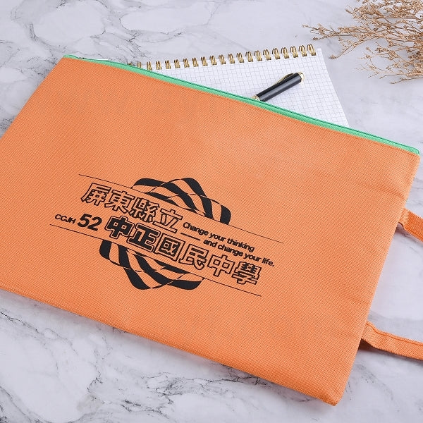 帆布手提拉鍊袋