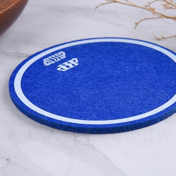 圓形毛氈布墊杯