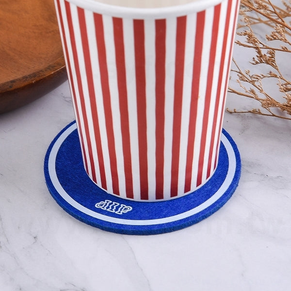 圓形毛氈布墊杯