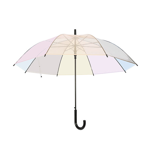 23吋透明8骨堅固橡膠直傘
