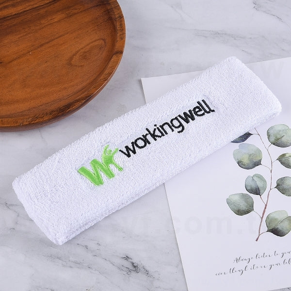 排汗運動棉質髮帶