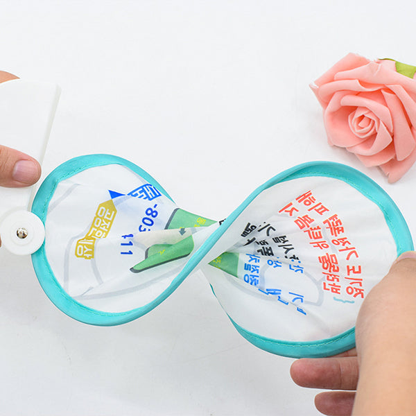 尼龍口袋折疊飛盤扇