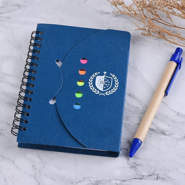 三合一手札式封面款便利貼