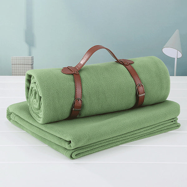 圓筒式保暖毛毯