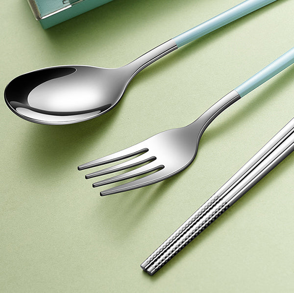 304不鏽鋼餐具3件組