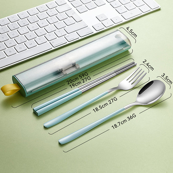 304不鏽鋼餐具3件組