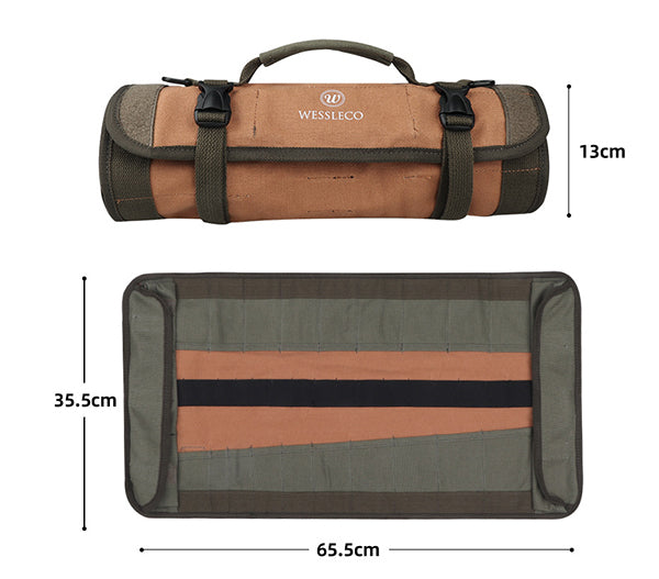 帆布捲筒工具袋