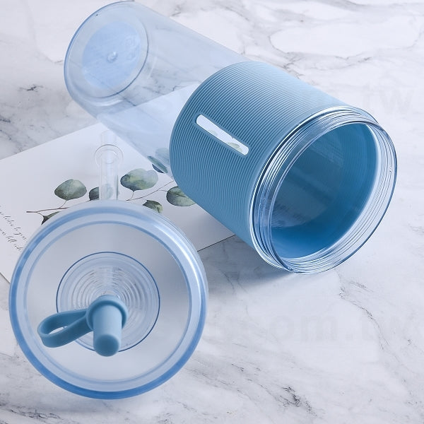 710ml旋轉式杯蓋吸管杯