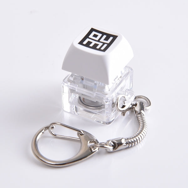 試軸器LED療癒小物-透明軸紓壓小物-附鑰匙扣-可印LOGO