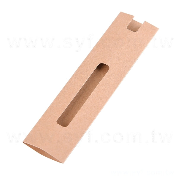 牛皮開窗款筆盒