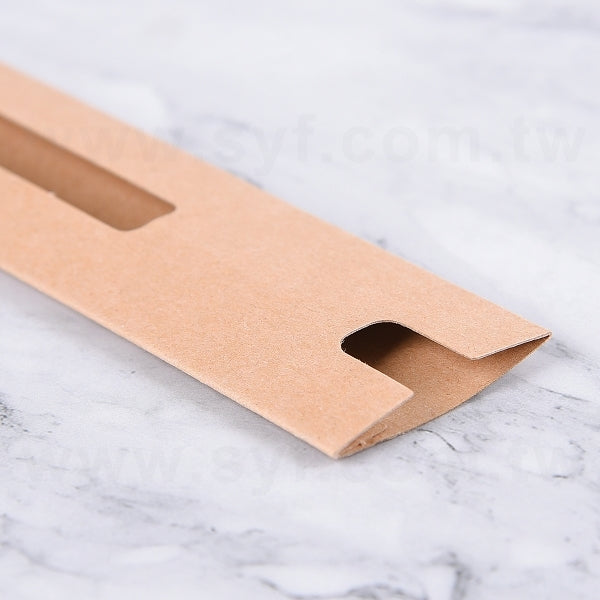 牛皮開窗款筆盒