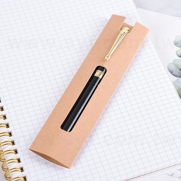 牛皮開窗款筆盒