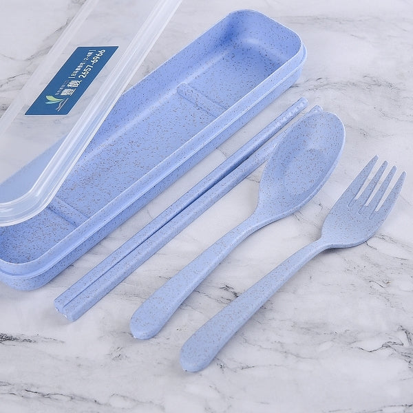 小麥桔梗餐具3件組