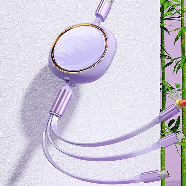 三合一快充充電線1.2米