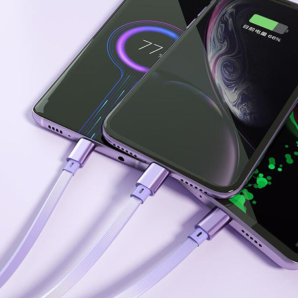 三合一快充充電線1.2米